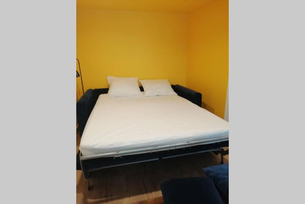 Charmant Appartement Avec Terrasse Pont-de-lʼIsère Exterior foto